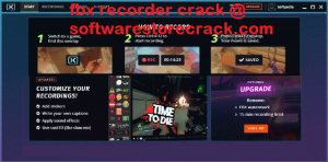 FBX Recorder Crack with Serial Key Free Download