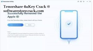 Tenorshare 4uKey 3.2.1 Crack + Registration Code 2024